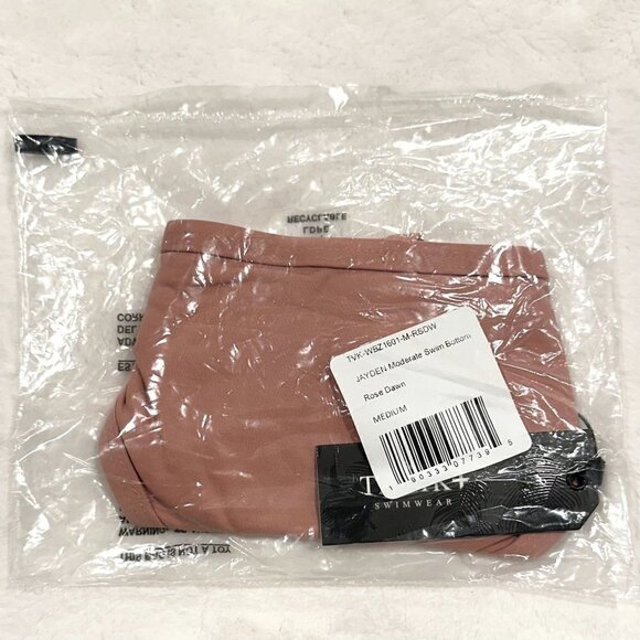 NWT Tavik Jayden Moderate Swim Bottom in Rose Dawn - Medium - Picture 4 of 8